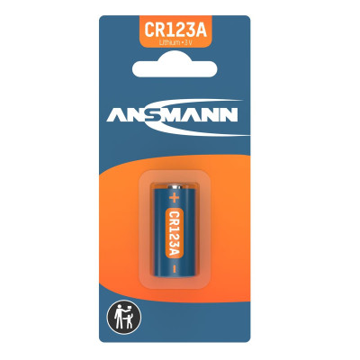 Батарейка Ansmann CR123A/CR17335 BL 1шт Батарейка Ansmann CR123A/CR17335 BL 1шт