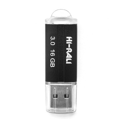 Флеш-накопитель USB 16GB Hi-Rali Corsair Series Black (HI-16GBCORBK) Флеш-накопитель USB 16GB Hi-Rali Corsair Series Black (HI-16GBCORBK)