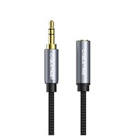 Кабель Cabletime Audio 3.5 мм - 3.5 мм (M/F), 0.3 м, Black, 3 pin (CF11D)