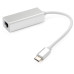 Адаптер Vinga USB Type-C - RJ-45 (M/F) Silver (VCPATC2GBLNS) Адаптер Vinga USB Type-C - RJ-45 (M/F) Silver (VCPATC2GBLNS)