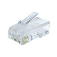 Коннектор RJ 45 Cablexpert (LC-8P8C-002/50) 8P8C, Cat.6, с позолоченными контактами (50 шт/уп)