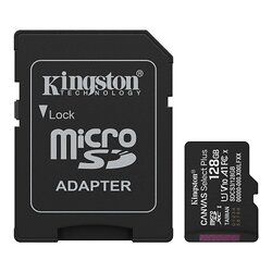 Карта пам`яті MicroSDXC 128GB UHS-I Class 10 Kingston Canvas Select Plus R150MB/s (SDCS3/128GBSP)