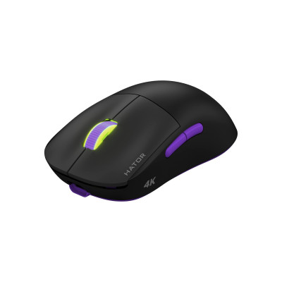 Беспроводная мышь Hator Quasar 2 Ultra 4K Wireless Black/Lilac (HTM570BL) Беспроводная мышь Hator Quasar 2 Ultra 4K Wireless Black/Lilac (HTM570BL)