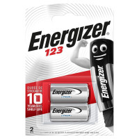 Батарейка Energizer CR123A Lithium 2шт (EL123AP) Батарейка Energizer CR123A Lithium 2шт (EL123AP)