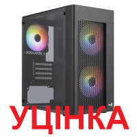 Корпус AeroCool Hexform-G-BK-v2 (ACCX-PV38004.11) Black 600W