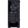Корпус 1stPlayer D4-BK-4F1 Black без БЖ