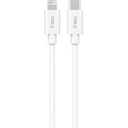 Кабель Ttec USB Type-C - Lightning (M/M), 1.5 м, White (2DKM04B)