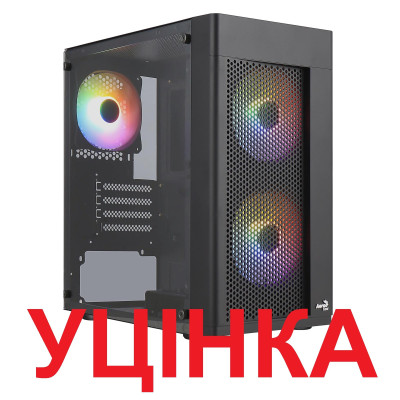 Корпус AeroCool Hexform-G-BK-v2 (ACCX-PV38004.11) Black 600W