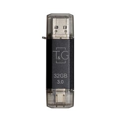 Флеш-накопитель USB 3.0 32GB Type-C T&G 009 Star Series Black (TG009TC-32GBK3)