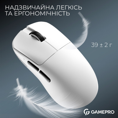 Беспроводная мышь GamePro Asgard Odin White (GM035W) Беспроводная мышь GamePro Asgard Odin White (GM035W)