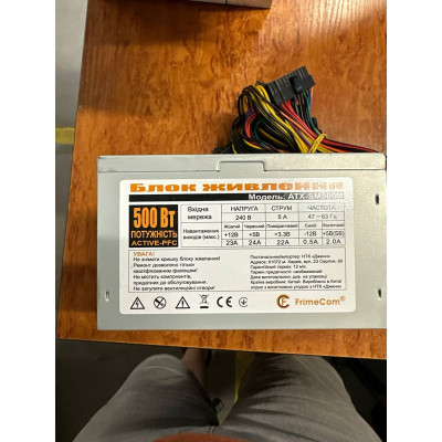 Блок питания FrimeCom SM500M 500W Блок питания FrimeCom SM500M 500W