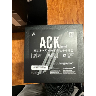 Блок живлення 1stPlayer HA-650AC1 650W (ACK-STD-650-BK-EU) Блок живлення 1stPlayer HA-650AC1 650W (ACK-STD-650-BK-EU)