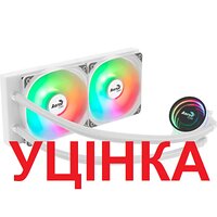 Система водяного охолодження AeroCool Oasis L240 White (ACLA-OA24117.21)