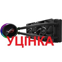 Система водяного охолодження Asus ROG Ryuo 2x120mm Aura OLED (90RC0040-M0UAY0)