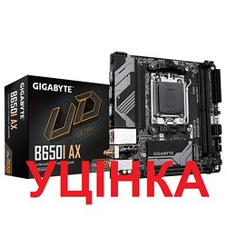 Материнская плата Gigabyte B650I AX Socket AM5