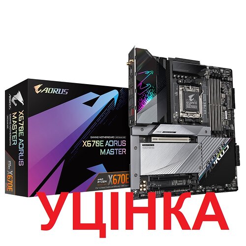 Материнська плата Gigabyte X670E Aorus Master Socket AM5