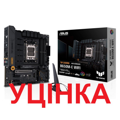 Материнська плата Asus TUF Gaming B650M-E WiFi Socket AM5