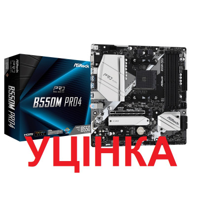 Материнська плата ASRock B550M Pro4 Socket AM4