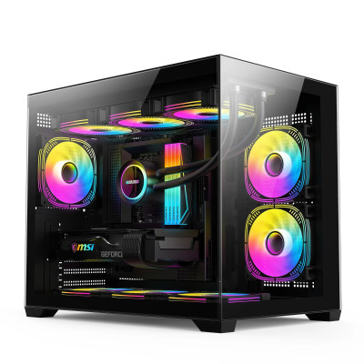 Корпус GTL Gaming Abyss Black (GTLN285M) без БЖ Корпус GTL Gaming Abyss Black (GTLN285M) без БЖ