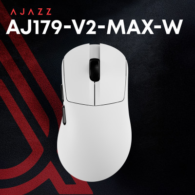 Беспроводная мышь Ajazz AJ179 V2 Max White (AJ179-V2-MAX-W)