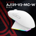 Беспроводная мышь Ajazz AJ139 V2 White (AJ139-V2-MC-W)
