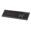 Клавiатура бездротова Maxxter KBW-01G-UA Gray-Black