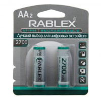 Аккумулятор Rablex AA (R6) 2700mAh 2шт Аккумулятор Rablex AA (R6) 2700mAh 2шт