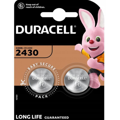 Батарейка Duracell DL 2430 BL 2шт Батарейка Duracell DL 2430 BL 2шт