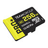 Карта пам`ятi MicroSDXC 256GB UHS-I/U3 Class 10 Team Pro+ R160/W110MB/s + SD-адаптер (TPPMSDX256GIA2V3003)