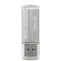Флеш-накопичувач USB 32GB Hi-Rali Corsair Series Silver (HI-32GBCORSL)