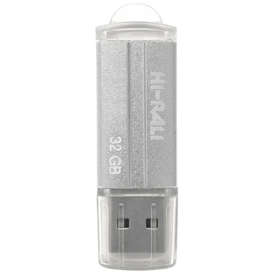 Флеш-накопитель USB 32GB Hi-Rali Corsair Series Silver (HI-32GBCORSL) Флеш-накопитель USB 32GB Hi-Rali Corsair Series Silver (HI-32GBCORSL)