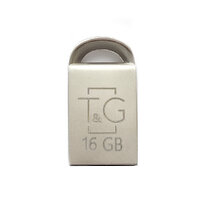 Флеш-накопичувач USB 16GB T&G 107 Metal Series Silver (TG107-16G)