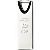 Флеш-накопитель USB 8GB T&G 117 Metal Series Silver (TG117SL-8G)
