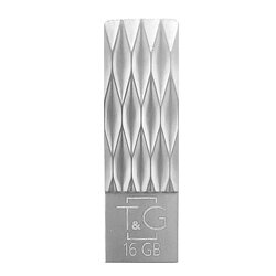 Флеш-накопичувач USB 16GB T&G 103 Metal Series Silver (TG103-16G)