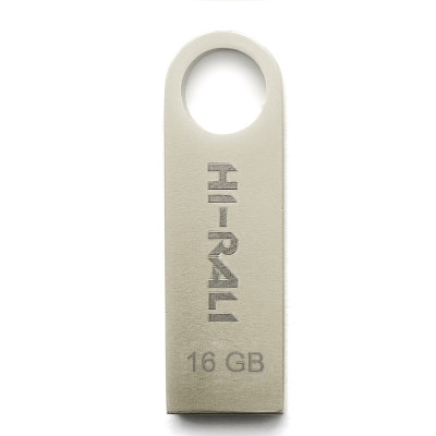 Флеш-накопитель USB 16GB Hi-Rali Shuttle Series Silver (HI-16GBSHSL) Флеш-накопитель USB 16GB Hi-Rali Shuttle Series Silver (HI-16GBSHSL)