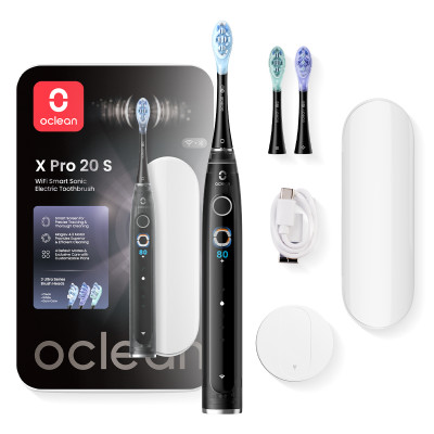 Розумна зубна електрощітка Oclean X Pro 20 Set Electric Toothbrush Black (6970810556964)