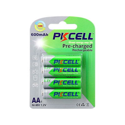 Аккумулятор PKCELL Ni-MH AA\/HR06 600 mAh BL 4шт (PC\/AA600-4BA\/09321) Аккумулятор PKCELL Ni-MH AA\/HR06 600 mAh BL 4шт (PC\/AA600-4BA\/09321)