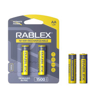 Акумулятор Rablex AA (R6) 1500mAh 2 шт. Акумулятор Rablex AA (R6) 1500mAh 2 шт.