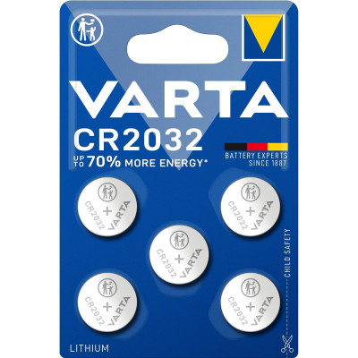 Батарейка Varta CR2032 BL 5 шт Батарейка Varta CR2032 BL 5 шт