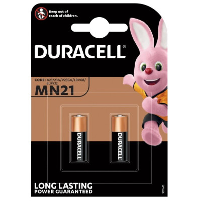 Батарейка Duracell MN21 (23A) BL 2 шт. Батарейка Duracell MN21 (23A) BL 2 шт.