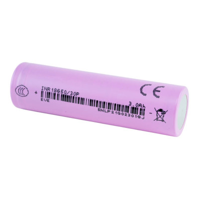 Акумулятор Eve INR18650/30P 3000 mAh 1шт Акумулятор Eve INR18650/30P 3000 mAh 1шт