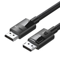 Кабель Ugreen DP114 DisplayPort - DisplayPort, 2 м, Black (80392) Кабель Ugreen DP114 DisplayPort - DisplayPort, 2 м, Black (80392)