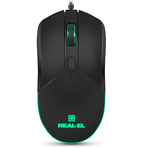 Мышь REAL-EL RM-515 Black