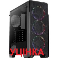 Корпус AeroCool Ore Saturn FRGB-G-BK-v1 (ACCM-PV21033.11) Black без БЖ