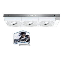 Система водяного охолодження Lian Li HydroShift II OLED Curved 360 P28 White (G89.GHS2OLDC36PW.00)