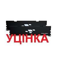 Модуль памяти DDR5 2x16GB/6000 Prologix Black (PRO32GB6000B5K)