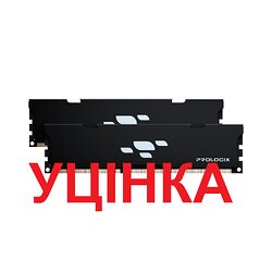 Модуль пам`ятi DDR5 2x16GB/6000 Prologix Black (PRO32GB6000B5K)