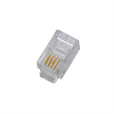 Коннектор EServer (WT-6001B) RJ11, 4P4C, 100шт Коннектор EServer (WT-6001B) RJ11, 4P4C, 100шт