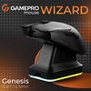 Беспроводная мышь GamePro Genesis Wizard Black (GM160B)