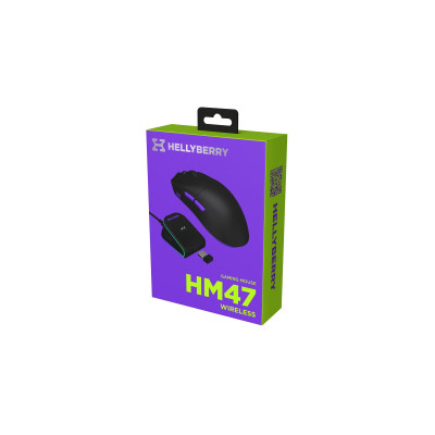 Беспроводная мышь Hator Hellyberry HM47 Wireless Black/Violet (HM47_black_violet)